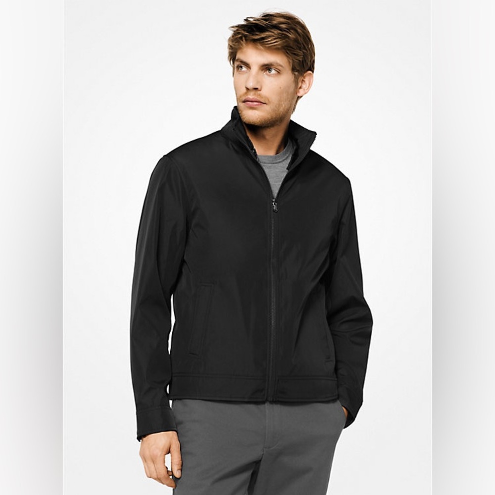 Michael Kors 3-in-1 Track Jacket with Vest - Black Small